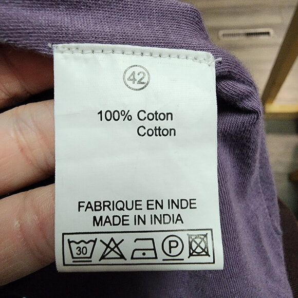 Solola Brown Cotton Zip Up Jacket Size M/L - Picture 8 of 9